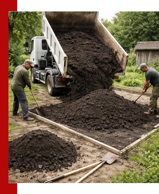 Купить чистый чернозем для огорода с доставкой в Алапаевске