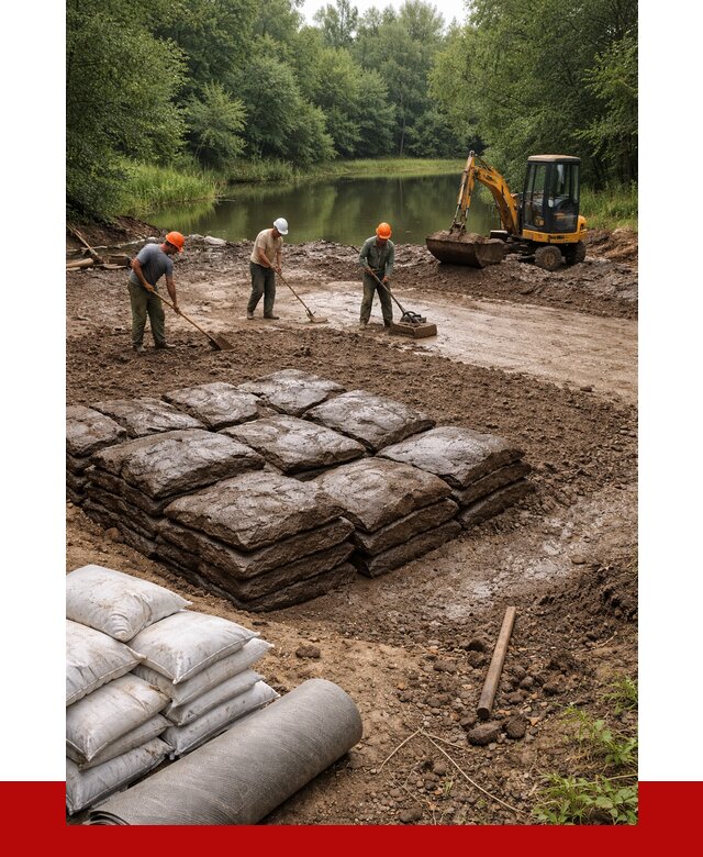 Купить глину для пруда в Алапаевске от 4817 р. с доставкой | ПРОНЕРУДЛпв