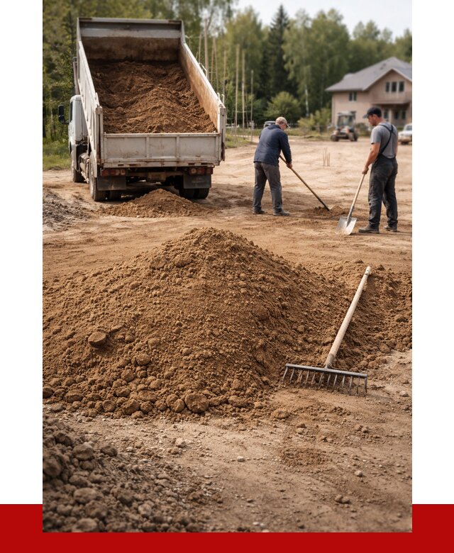 Суглинок для планировки в Алапаевске с доставкой от 4496 р. | ПРОНЕРУДЛпв