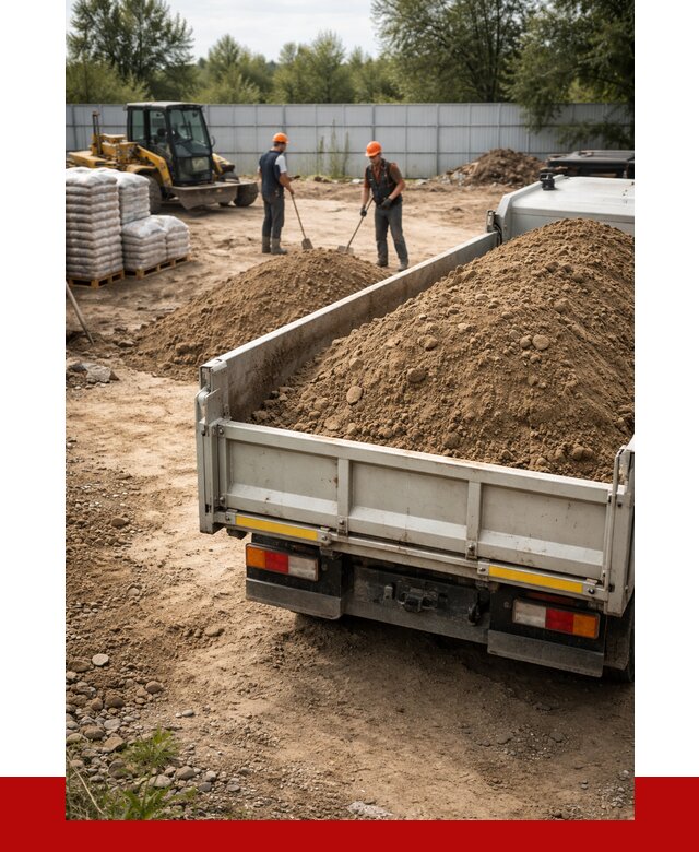 Супесь с доставкой в Алапаевске от 2623 р. за куб | ПРОНЕРУДЛпв