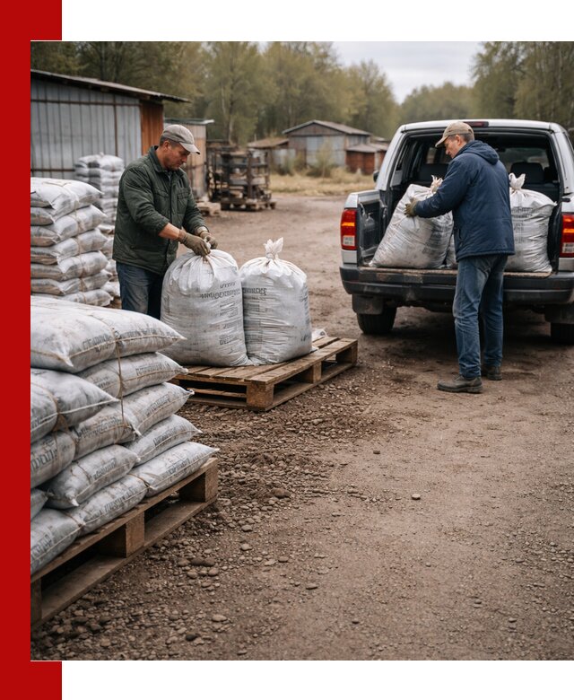 Купить конский навоз в мешках с доставкой в Алапаевске