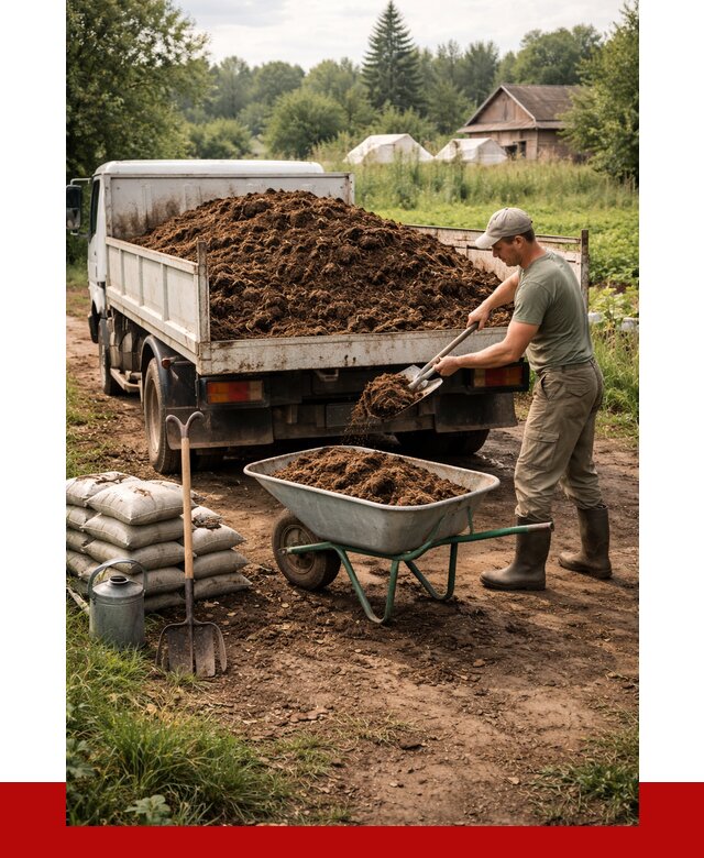 Купить коровий навоз с доставкой в Алапаевске от 1927 р. | ПРОНЕРУДЛпв
