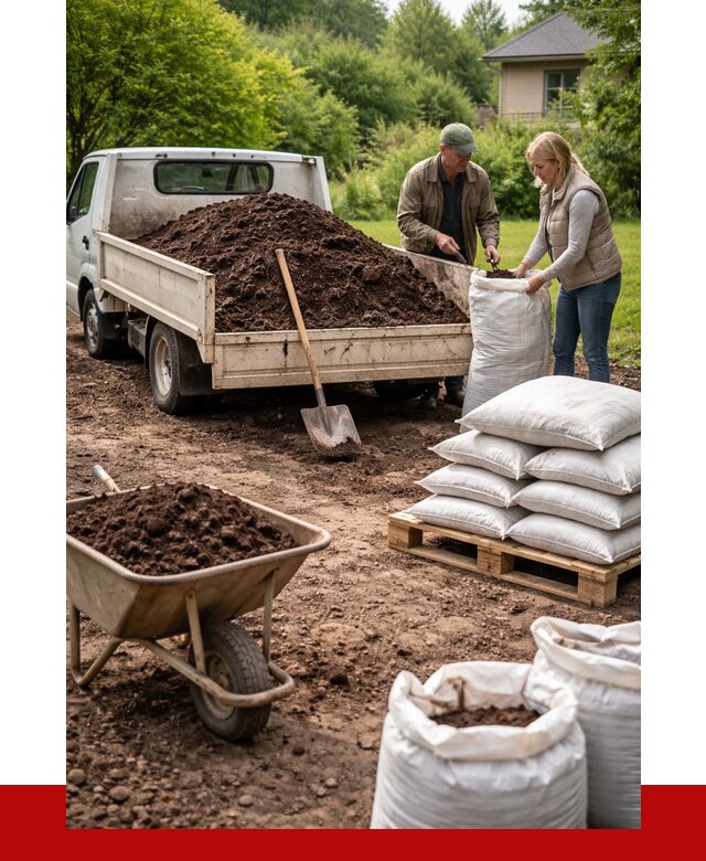 Перегной в мешках с доставкой в Алапаевске от 2355 р. | ПРОНЕРУДЛпв