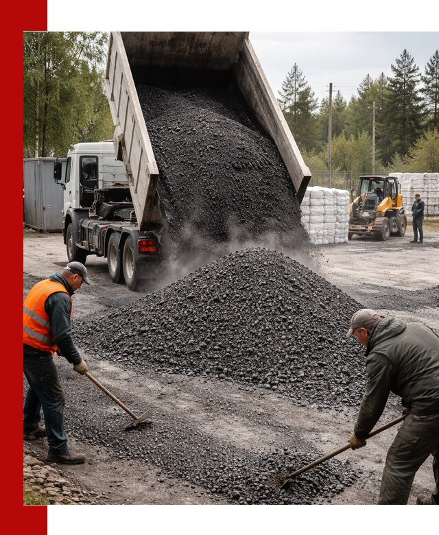 Доставка и продажа асфальтного гранулята в Алапаевске