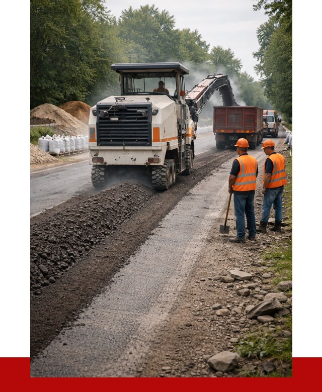 Фрезерованный асфальт в Алапаевске от 2355 р./куб. | ПРОНЕРУДЛпв