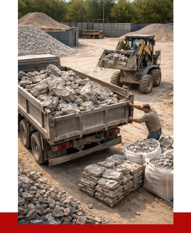 Купить бой бетона с доставкой в Алапаевске от 5138 р. | ПРОНЕРУДЛпв