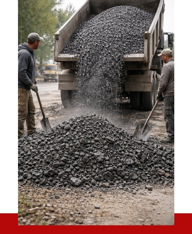 Дробленый асфальт в Алапаевске от 2997 р. с доставкой | ПРОНЕРУДЛпв