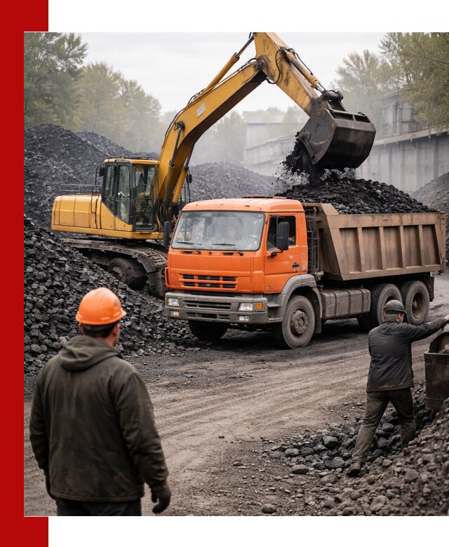 Доставка угля автотранспортом в Алапаевске быстро и выгодно