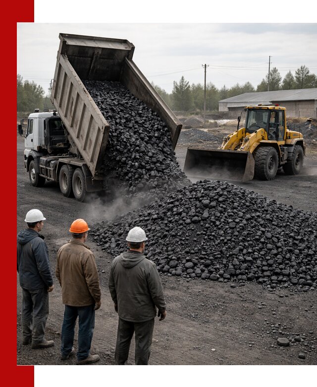 Доставка угля антрацита в Алапаевске с самосвалами и погрузкой