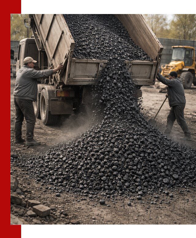 Доставка угля семечка самосвалами в Алапаевске