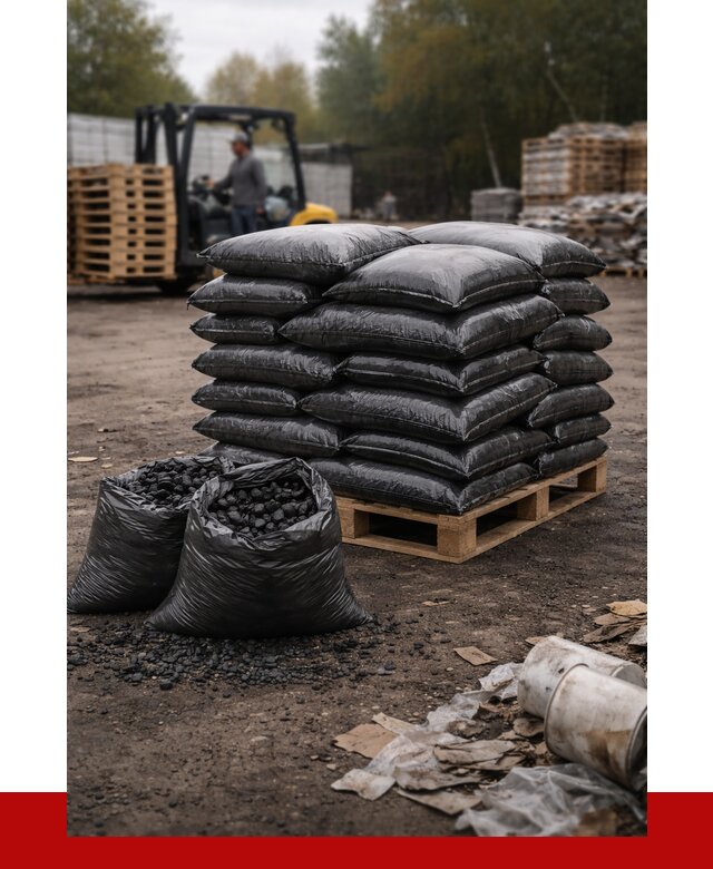 Купить уголь в мешках с доставкой в Алапаевске от 8029 р. | ПРОНЕРУДЛпв