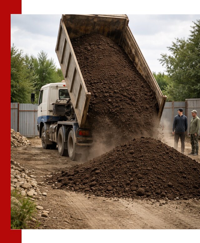 Доставка самосвалом 10 кубов в Алапаевске быстро и надёжно