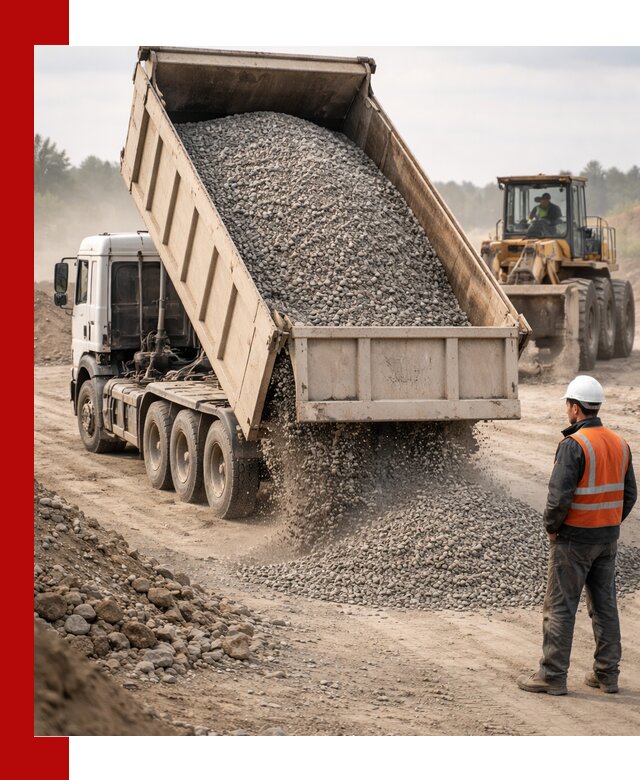 Доставка самосвалом 40 кубов цемента и сыпучих в Алапаевске