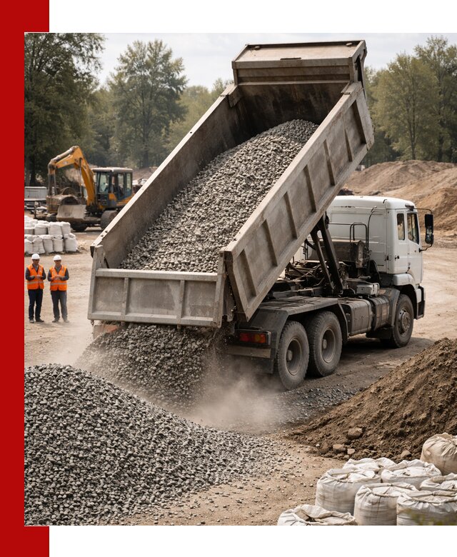 Аренда самосвала в Алапаевске для доставки сыпучих и нерудных материалов