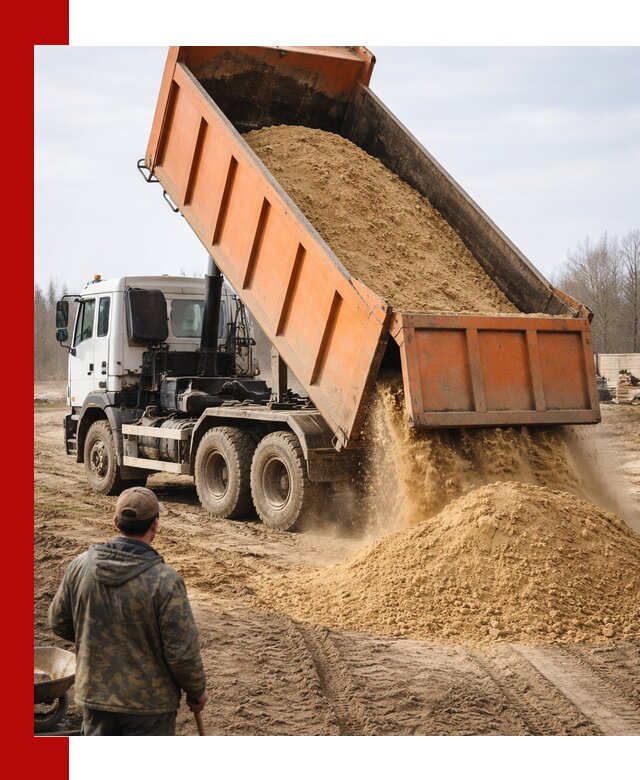 Аренда самосвала 20 тонн для перевозки грузов в Алапаевске