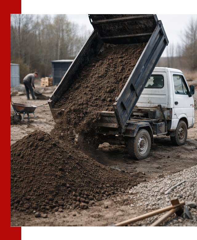 Аренда минисамосвала в Алапаевске для доставки сыпучих материалов