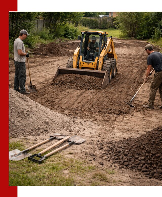 Планировка участка грунтом с вывозом и доставкой в Алапаевске