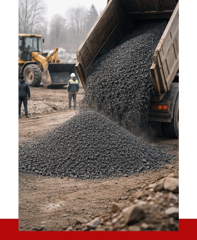 Асфальтовая крошка в Алапаевске с доставкой от 1927 р. | ПРОНЕРУДЛпв