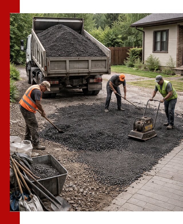 Асфальтовая крошка для двора с доставкой в Алапаевске